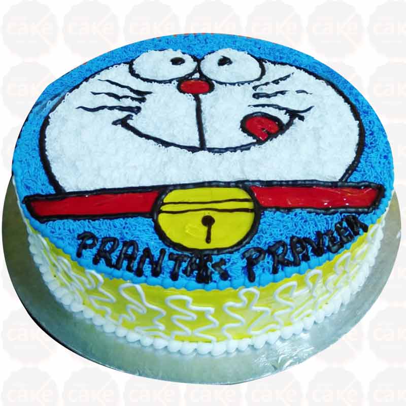Doraemon x Rainbow Cake – Blissful Moon Bakery